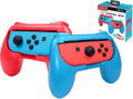 Subsonic Duo Control Grips for Nintendo Switch (Red and Blue) thumbnail 2