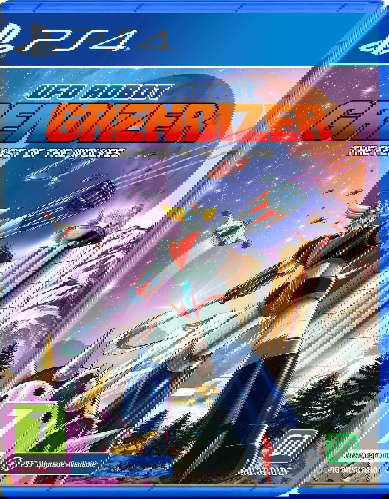 UFO Robot Grendizer: The Feast of the Wolves pára PlayStation 4