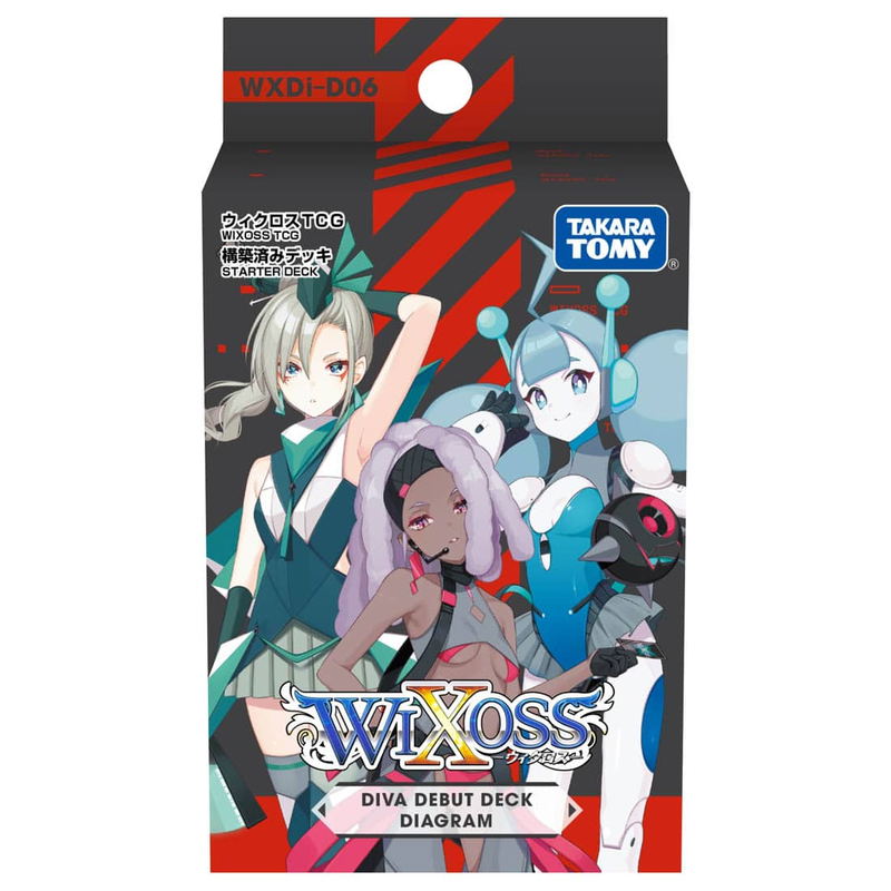Wixoss TCG Prebuilt Deck Diva Debut Deck Diagram WXDi-D06 (Re-run) image 1