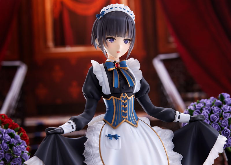 DreamTech The Idolmaster Cinderella Girls 1/7 Scale Pre-Painted Figure: Shirayuki Chiyo + image 12
