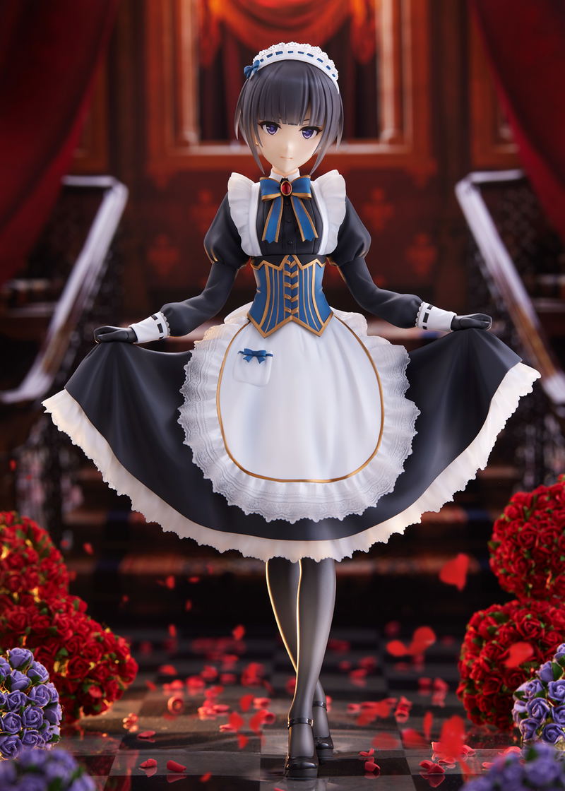 DreamTech The Idolmaster Cinderella Girls 1/7 Scale Pre-Painted Figure: Shirayuki Chiyo + image 8