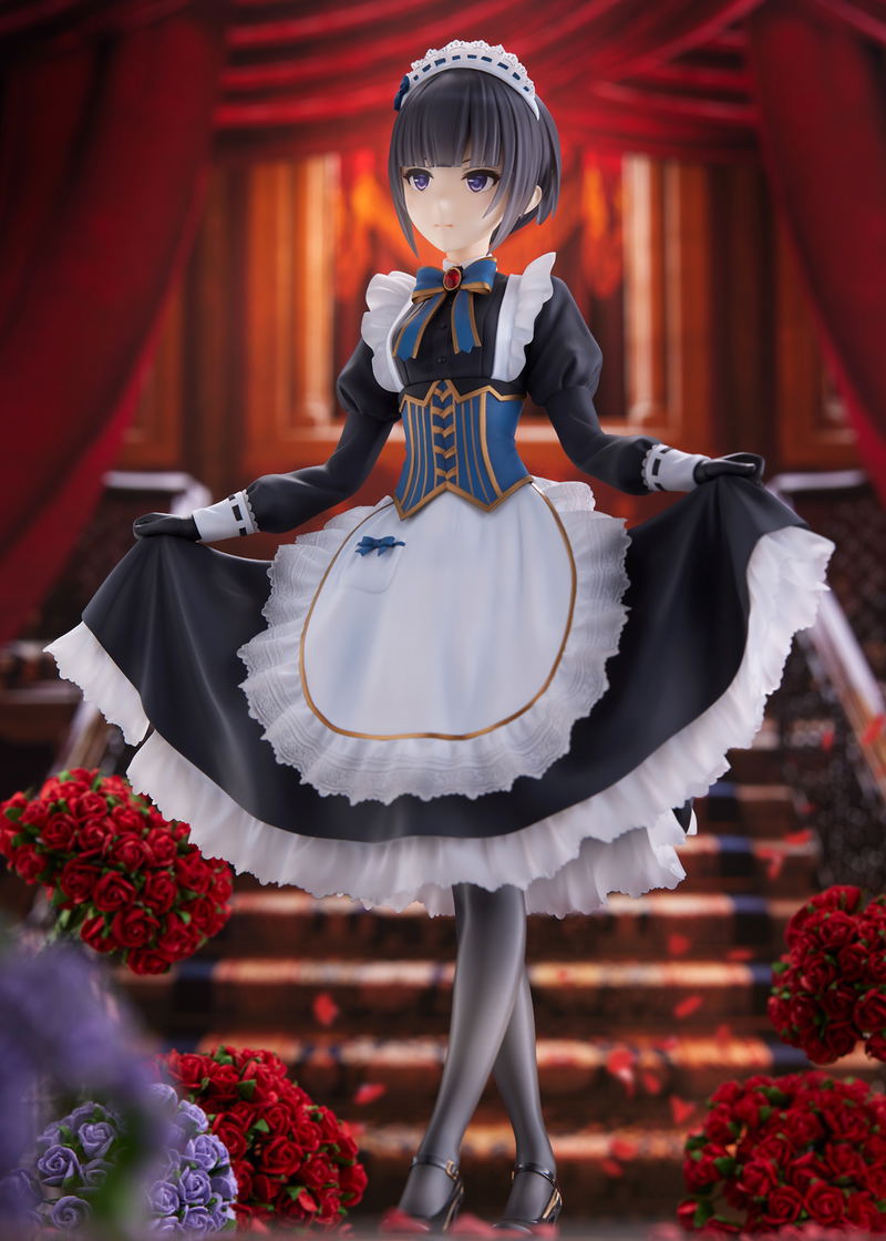 DreamTech The Idolmaster Cinderella Girls 1/7 Scale Pre-Painted Figure: Shirayuki Chiyo + image 9