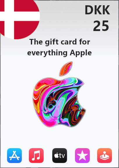 Apple Gift Card 25 DKK | Denmark Account <span class="ext ext_digital">digital</span> image 1