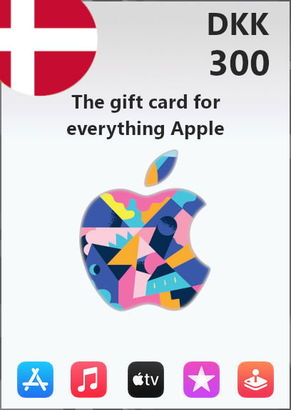 Apple Gift Card 300 DKK | Denmark Account <span class="ext ext_digital">digital</span> image 1