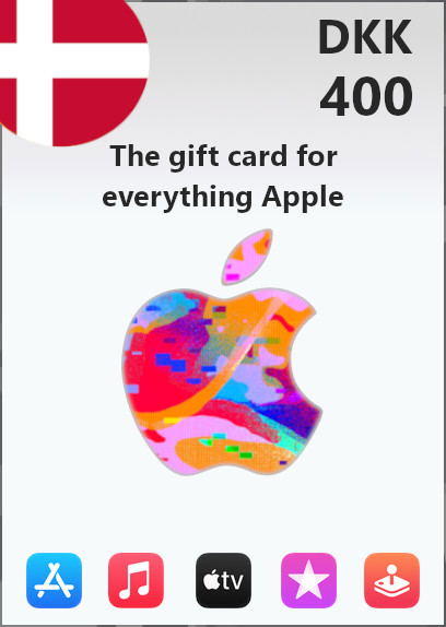 Apple Gift Card 400 DKK | Denmark Account <span class="ext ext_digital">digital</span> image 1