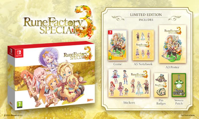 Rune Factory 3 Special [Golden Memories Edition] for Nintendo