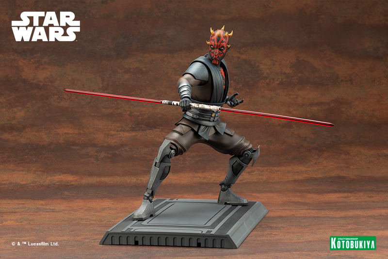 ARTFX Star Wars The Clone Wars 1/7 Scale Pre-Painted Figure: Darth Maul TM The Clone Wars Edition image 2