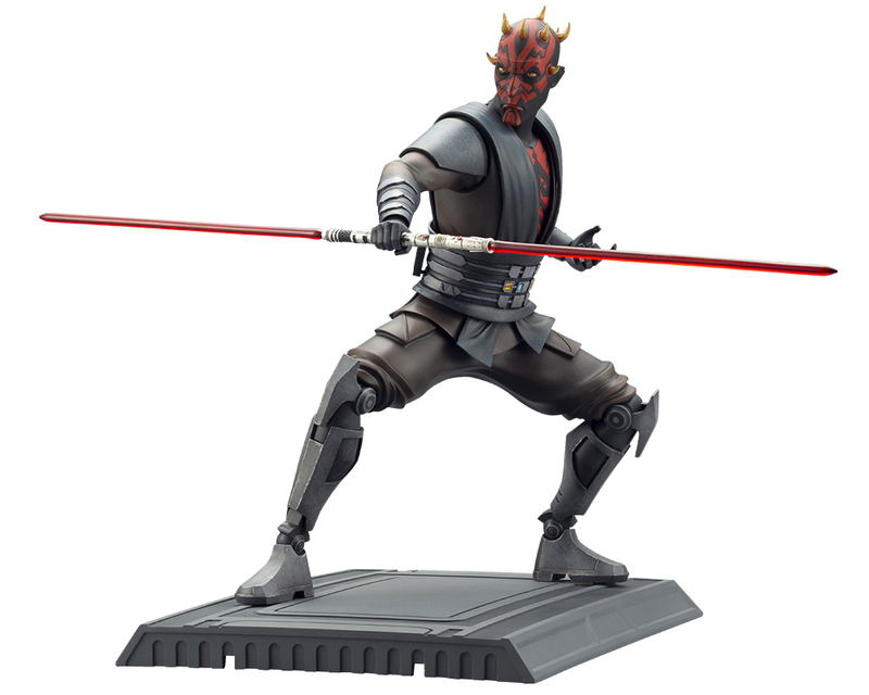ARTFX Star Wars The Clone Wars 1/7 Scale Pre-Painted Figure: Darth Maul TM The Clone Wars Edition image 1