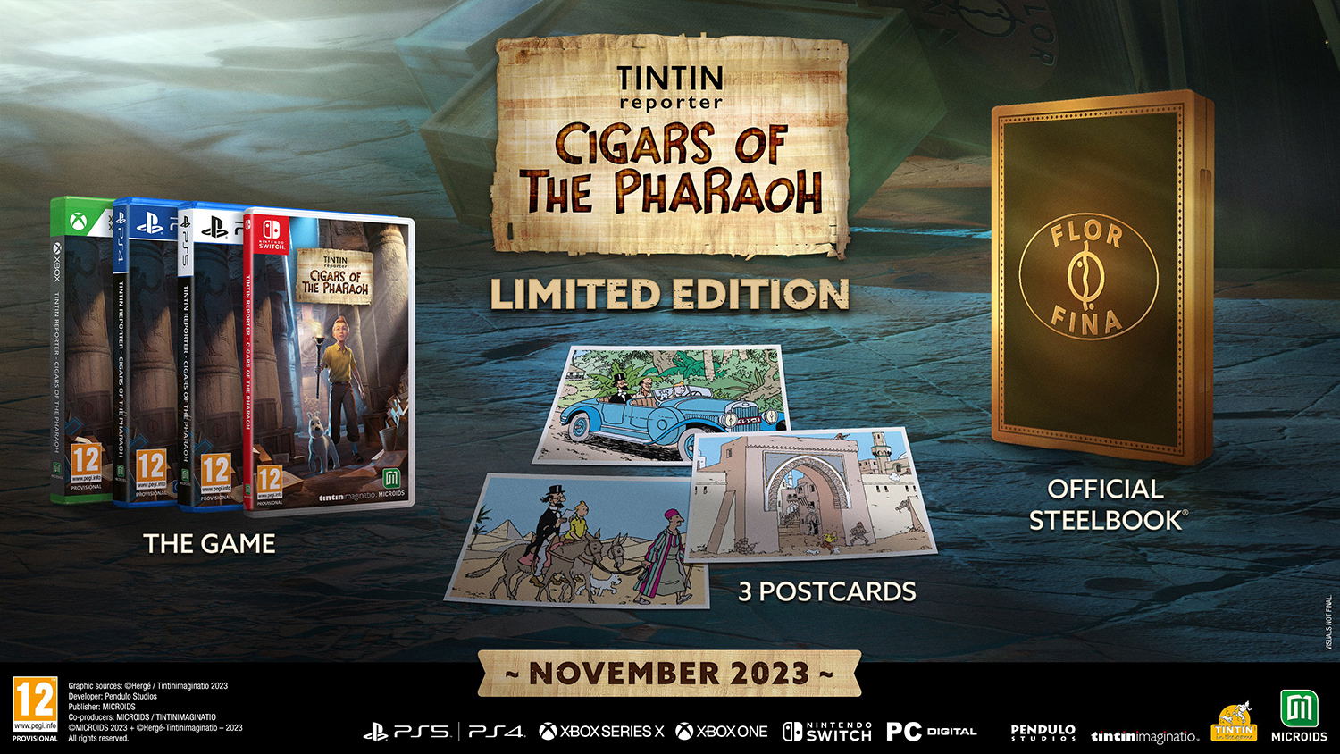 Tintin Reporter: Cigars of the Pharaoh [Limited Edition] — Import Game Deal