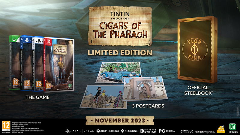 Tintin Reporter: Cigars of the Pharaoh [Limited Edition] image 1