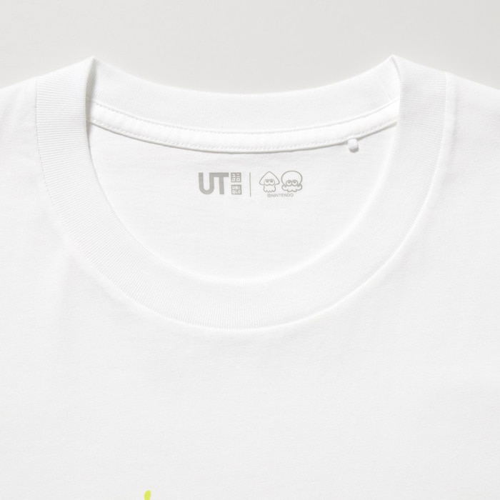 UT Splatoon 3 Squids Graphic T-Shirt (White | Size XL)