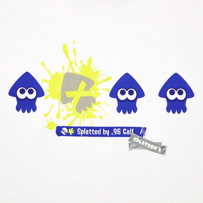 UT Splatoon 3 Squids Graphic T-Shirt (White | Size XL)