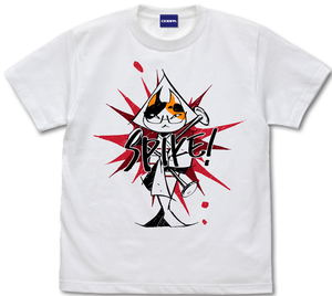 Bayonetta 3 Spike Cat T-Shirt (White | Size XL)_