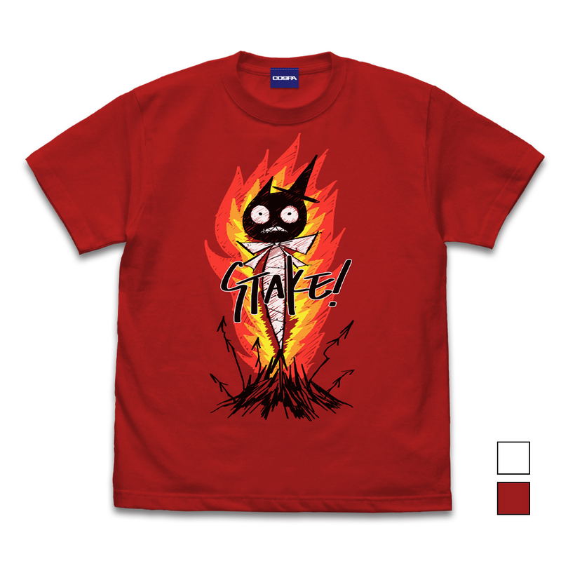 Bayonetta 3 Stake Cat T-Shirt (Red | Size XL) image 1
