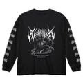 Bayonetta 3 - Gomorrah Big Silhouette Long Sleeve T-Shirt (Black | Size L) thumbnail 1