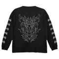 Bayonetta 3 - Gomorrah Big Silhouette Long Sleeve T-Shirt (Black | Size L) thumbnail 2