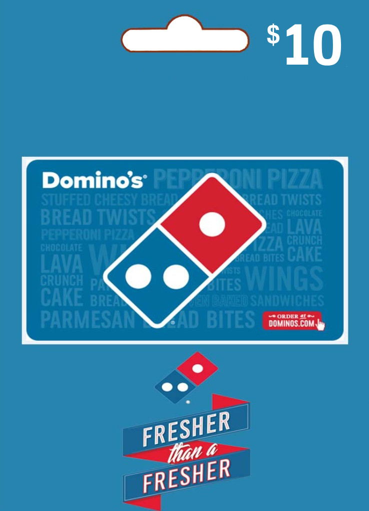 Dominos Gift Card 10 USD | US Account Only digital — Import Game Deal