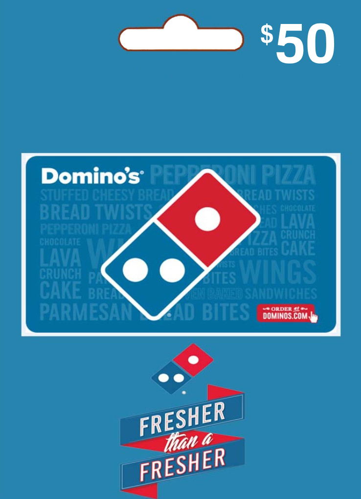 Dominos Gift Card 50 USD | US Account Only <span class="ext ext_digital">digital</span> image 1