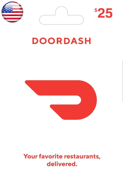 DoorDash Gift Card USD 25 | US Account Only digital