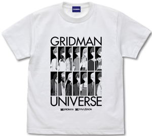 Gridman Universe - Gridman Universe Character T-Shirt (White | Size S)_