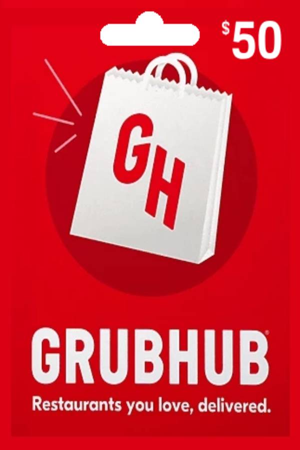 Grubhub Gift Card 50 USD | US Account Only <span class="ext ext_digital">digital</span> image 1