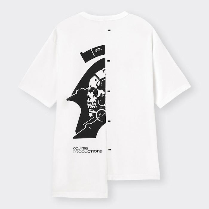 GU Kojima Productions Logo Graphic T-Shirt (White | Size L)