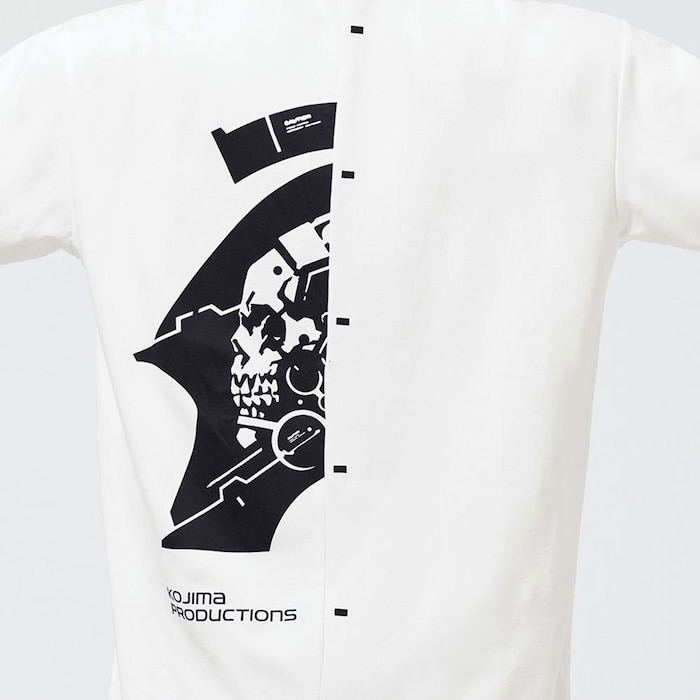 GU Kojima Productions Logo Graphic T-Shirt (White | Size L)