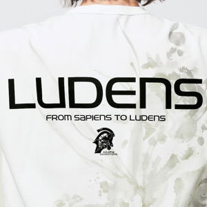 GU Kojima Productions Ludens Graphic T-Shirt (White | Size S)_