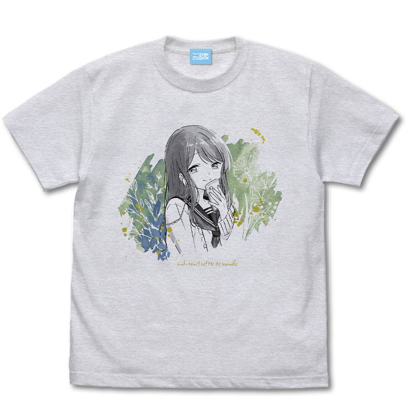 Kubo Won't Let Me Be Invisible: Kubo-san T-Shirt (Ash | Size L) image 1