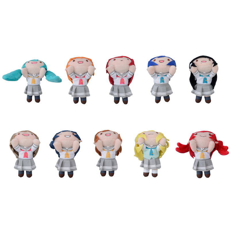 Love Live! Sunshine!! x Hatsune Miku Fuwa Petit Nesoberi Plush (Petit) (Set of 10 Pieces) image 4