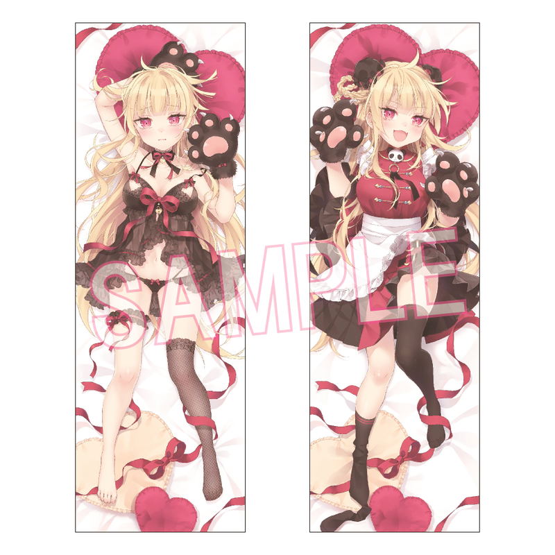 Marisaku Panda Dakimakura Cover image 1