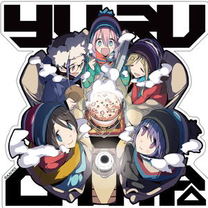 Yuru Camp Outdoor Sticker - Yurucamp Girl_