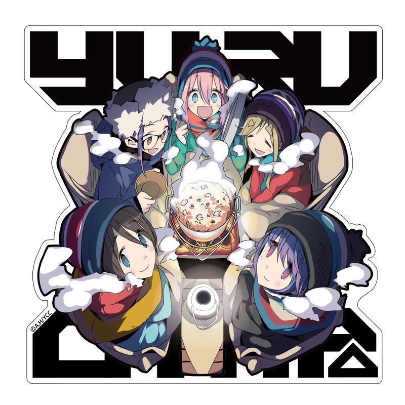 Yuru Camp Outdoor Sticker - Yurucamp Girl image 1