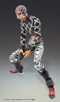 Super Action Statue JoJo's Bizarre Adventure Golden Wind: Guido Mista & Sex Pistols Ver. Black thumbnail 6