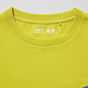 UT Splatoon 3 Li'l Judd Kids Graphic T-Shirt (Yellow | Size 100cm)_