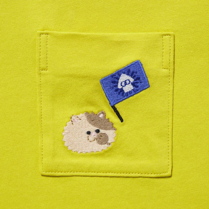 UT Splatoon 3 Li'l Judd Kids Graphic T-Shirt (Yellow | Size 130cm) image 3