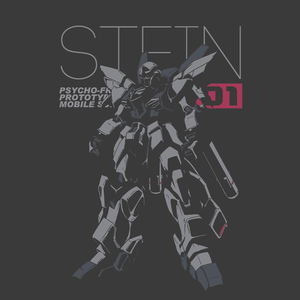 Mobile Suit Gundam Narrative - Sinanju Stein T-Shirt (Sumi | Size XL)_