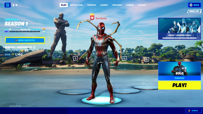 Fortnite X Marvel - Spider-Man Zero Outfit (DLC) <span class="ext" style="background-color: #B0000F; color: #FFFFFF;">DLC</span> <span class="ext ext_Epic Store">Epic Store®️</span> <span class="ext ext_digital">digital</span> image 4