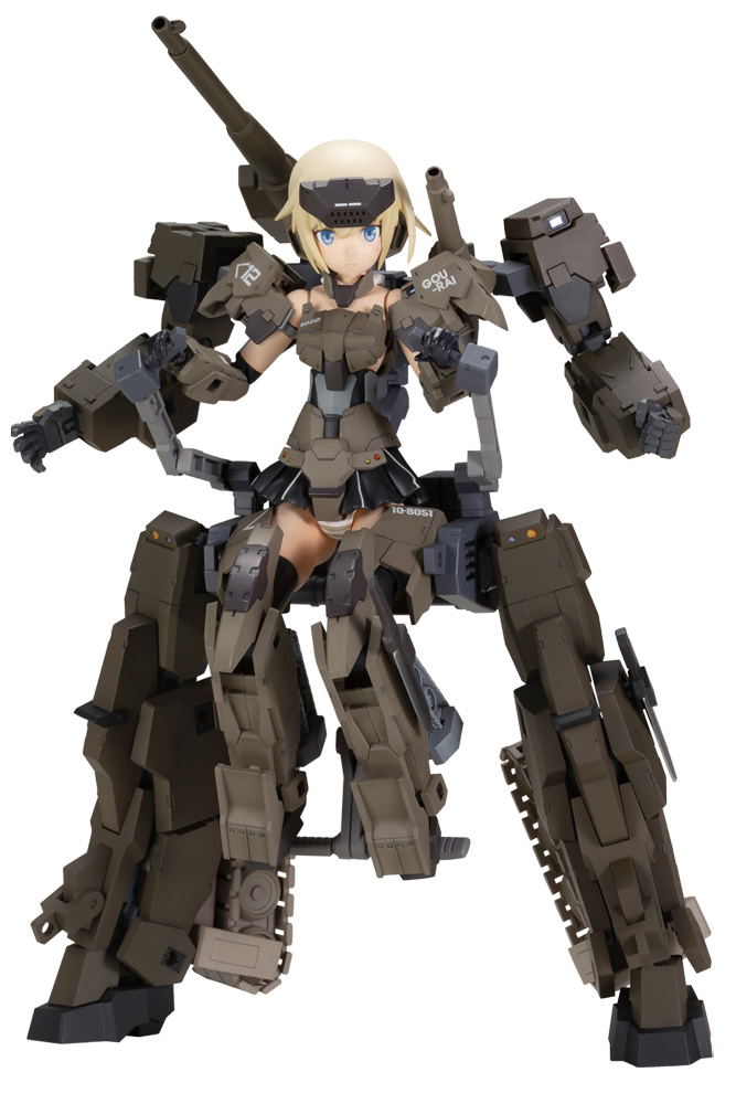 Frame Arms Girl Plastic Model Kit: Gourai-kai with Exosuit Gourai image 1