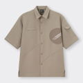 GU Kojima Productions Ludens Oversized Shirt (Khaki | Size XL) thumbnail 1