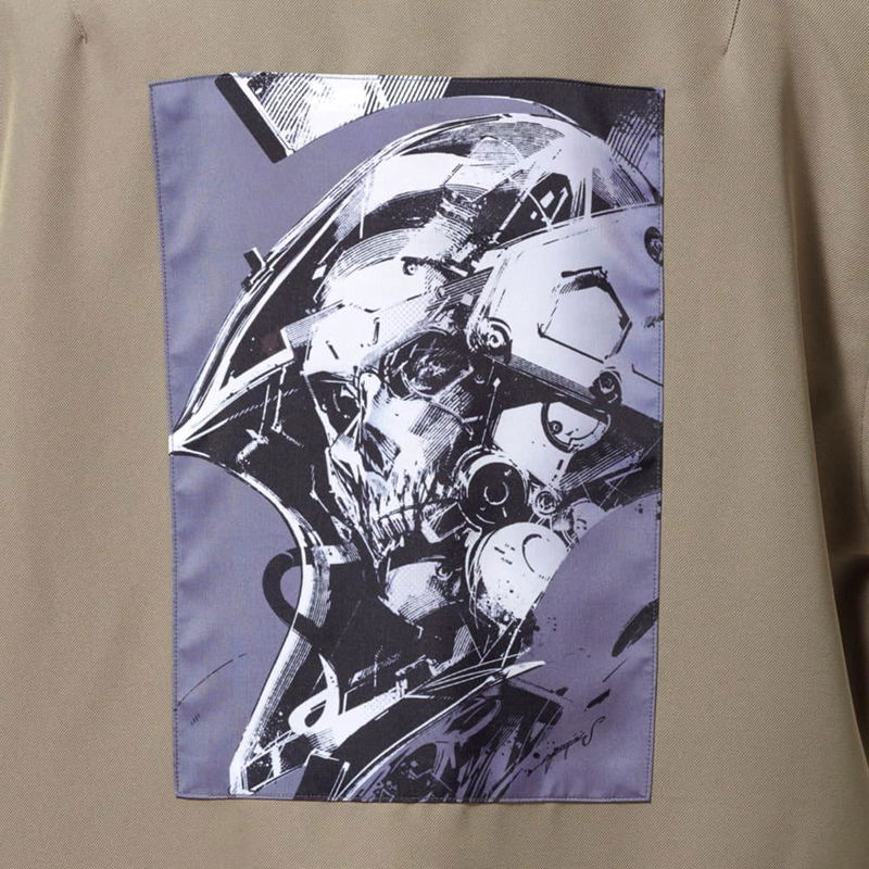 GU Kojima Productions Ludens Oversized Shirt (Khaki | Size XL) image 5