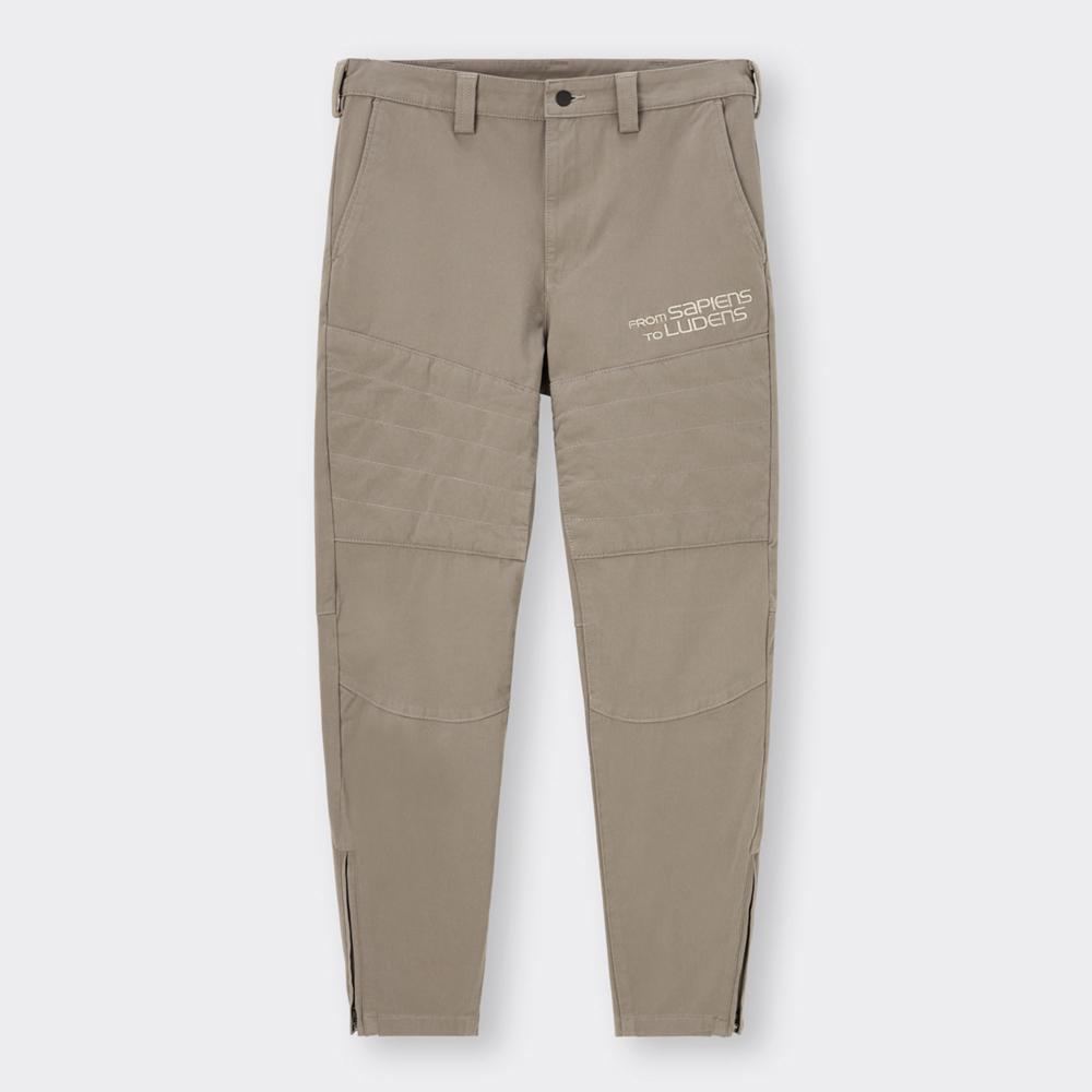 GU Kojima Productions Stretch Slim Pants (Khaki | Size L)