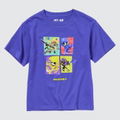 UT Splatoon 3 Inkling vs Octoling Kids Graphic T-Shirt (Blue | Size 150cm) thumbnail 1