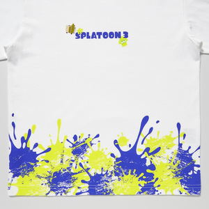 UT Splatoon 3 Inksplat Kids Graphic T-Shirt (White | Size 110cm)_