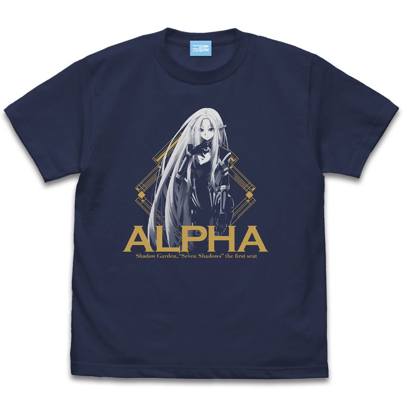The Eminence in Shadow - Seven Shadows Alpha T-Shirt (Indigo | Size S) image 1