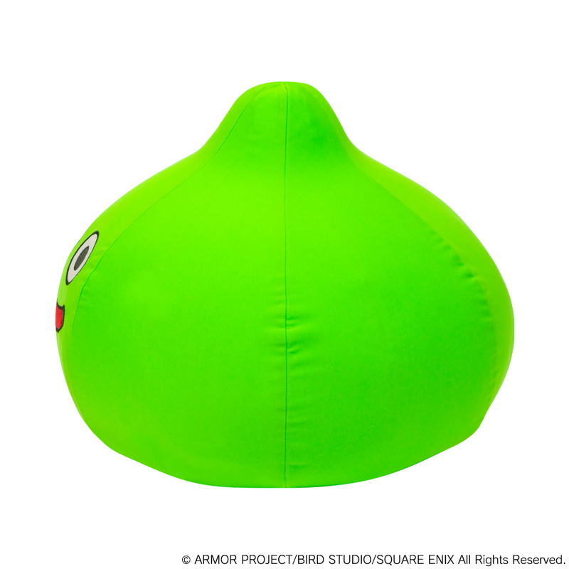 Dragon Quest Smile Slime Beads Cushion: Lime Slime image 3