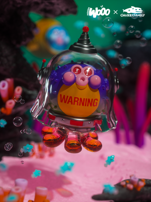 3個セット　HIDDEN WOOO x CHUBBY FAMILY Amazon.com: HIDDEN WOOO x CHUBBY FAMILY CHUBBYPOPO Ocean Series