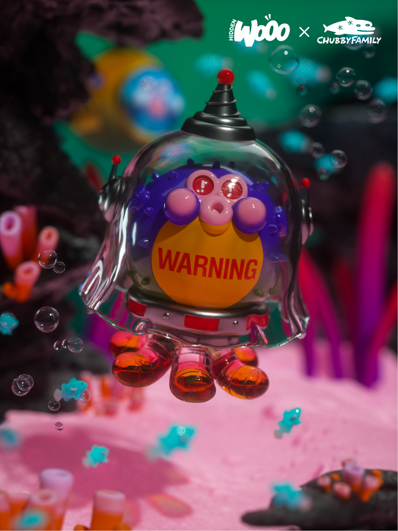 Hidden Wooo x Chubby Family Chubbypopo Ocean Series Origin Ver