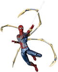 Marvel Studios The Infinity Saga 1/12 Scale Pre-Painted Action Figure: DLX Iron Spider thumbnail 1