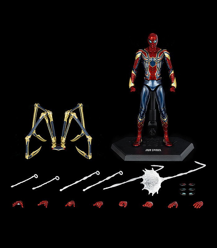 Marvel Studios The Infinity Saga 1/12 Scale Pre-Painted Action Figure: DLX Iron Spider image 11